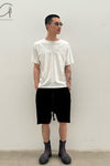 isaac sellam calfskin shorts INTUITIF-JERSEY